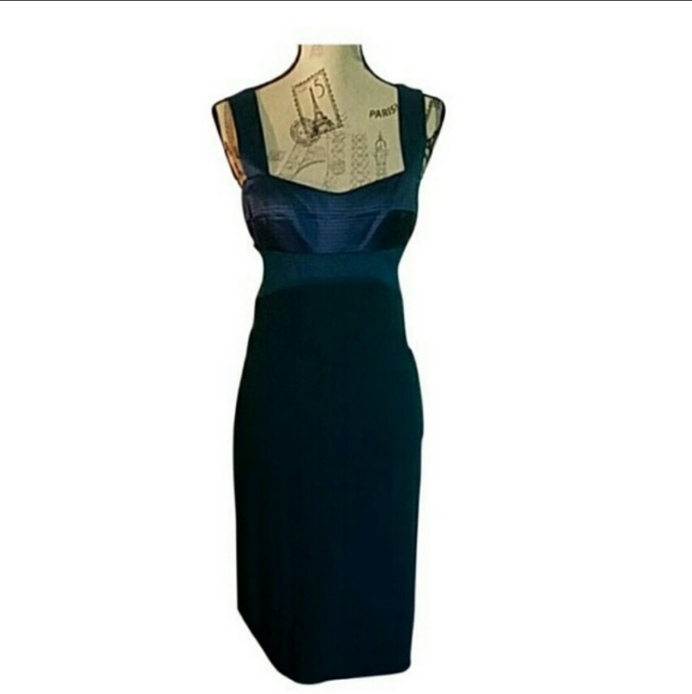 Narciso Rodriguez Couture Chiffon Inset Dress